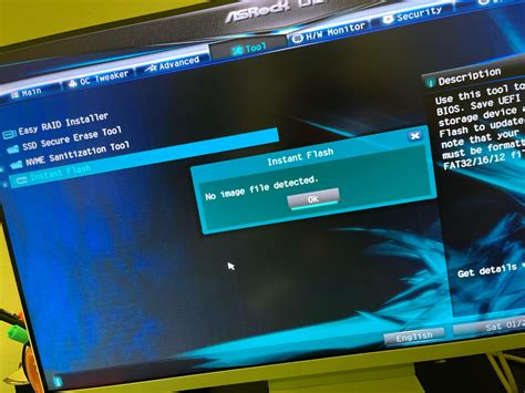 Asrock B450 Steel Legend issue / No Image File Detected r/ASRock