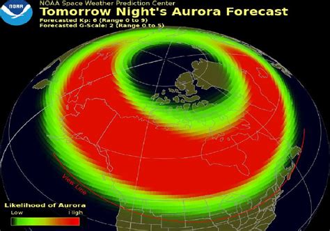 noaa geomagnetic storm forecast