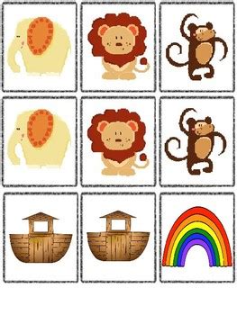 Noah's Ark Animal Name Race Baby Shower Game Noah's Etsy