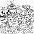 noah's ark coloring pages animals