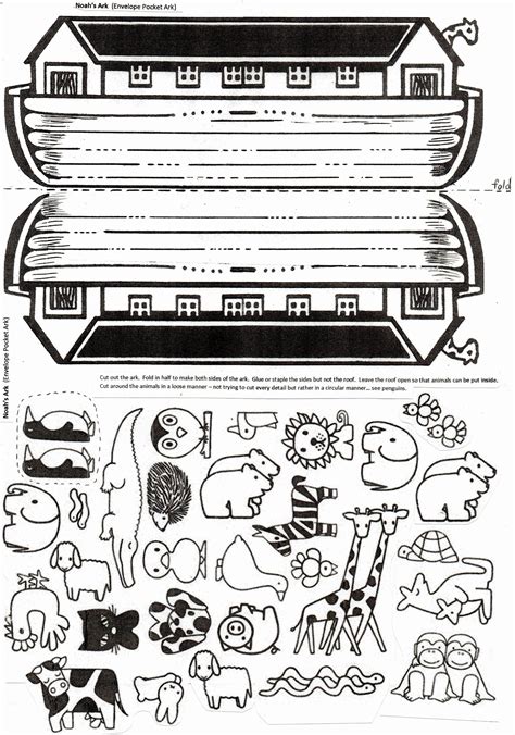 Noah's Ark Animals Two By Two Coloring Page Noahs ark animals, Noahs