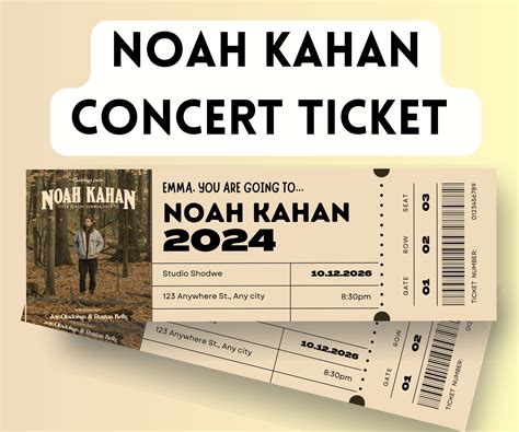 noah kahan tickets brisbane gumtree