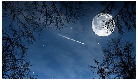 La noche | Beautiful moon, Moon art, Stars and moon