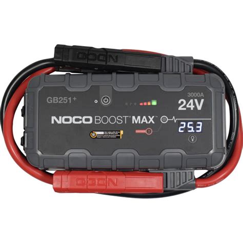 NOCO GB251+ Boost Max 3000A 24V UltraSafe Lithium Jump Starter (PRE