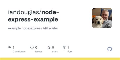 node express example github