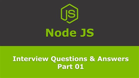 node js and express interview questions
