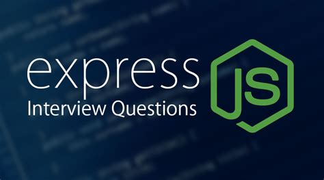 node js express js mongodb interview questions