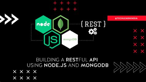 node js express mongodb rest api tutorial