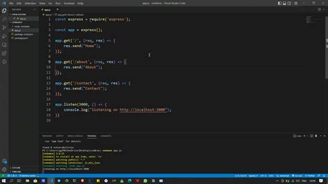 node js express router controller