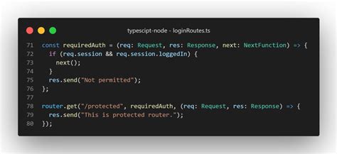 node js express typescript starter