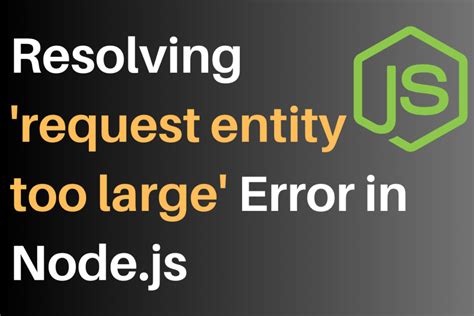node js get error message