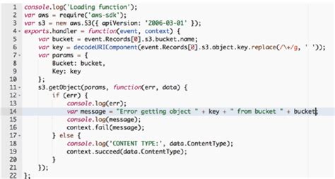 node js lambda function example github