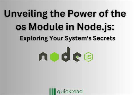 Node Js Os Module