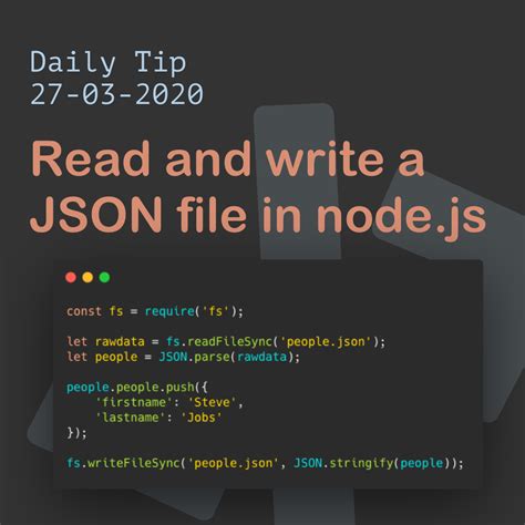 node js read json file example