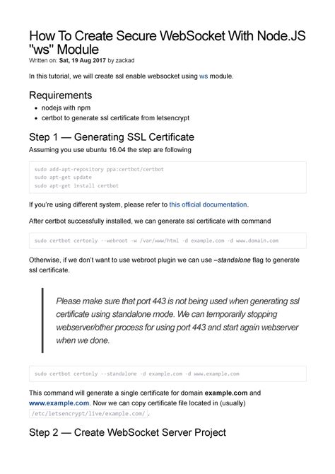 node js secure websocket example