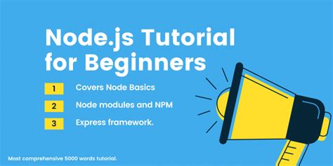 node js tutorial for beginners step by step with examples pdf