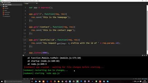 node js tutorial with examples