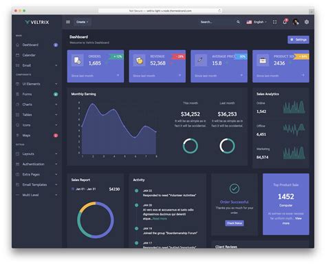 node js website example