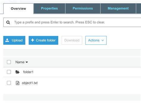 Node S3 List Objects In Folder