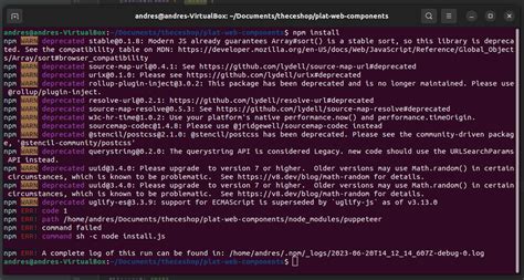 node.js - Puppeteer is not able to install: \"ERROR: Failed to set up 