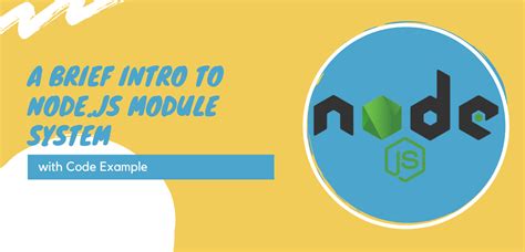 nodejs module example