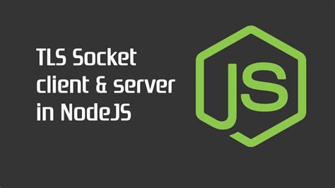 Nodejs Tls Socket Example