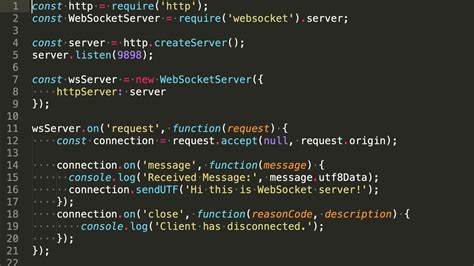 nodejs websocket example