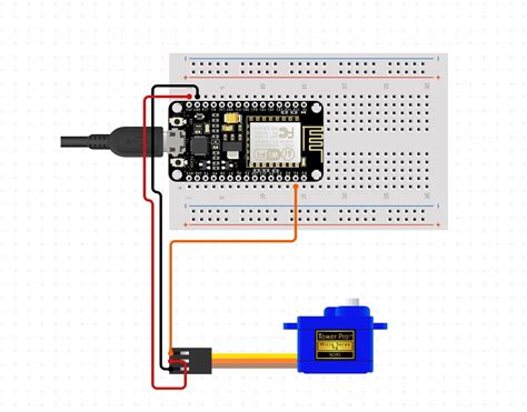 Nodemcu Esp8266 Servo Control