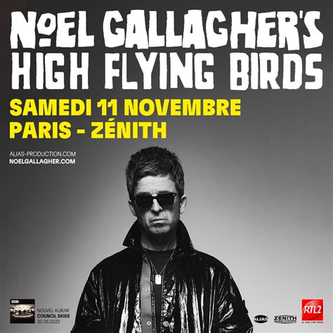 noel gallagher concert paris 2023