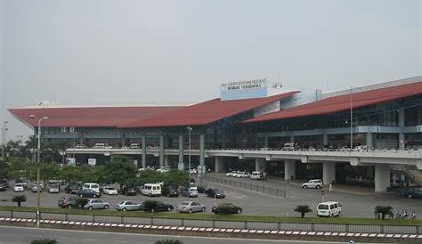 Terminal 2 of Noi Bai International Airport falls quiet