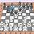 noir's counterpart in a game of les échecs crossword