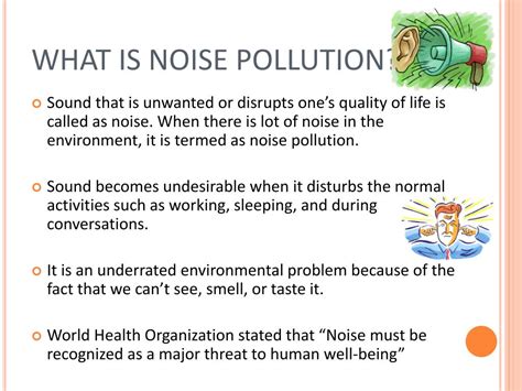 Noise Explanation Definition