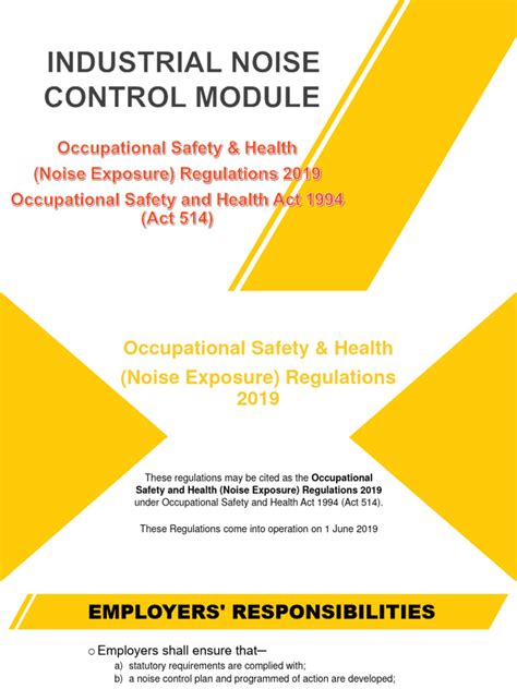 noise exposure regulation 2019 pdf