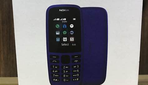 Nokia 105 4G Dual-SIM Svart | Dustinhome.se