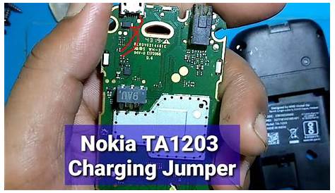 Nokia TA1203 Charging Solution Nokia1203 charging jumper solution Nokia
