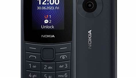 3d model blue nokia 110 cellphone