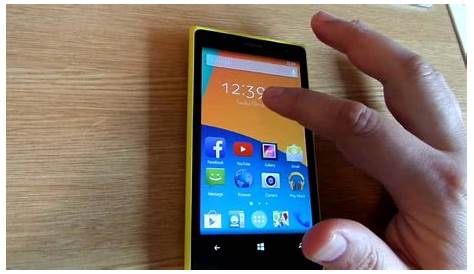 Телефон Nokia Lumia 520 заработал с прошивкой Android 7.1 Nougat? - v