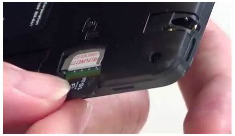 How to putt sim card in nokia lumia 635 - YouTube