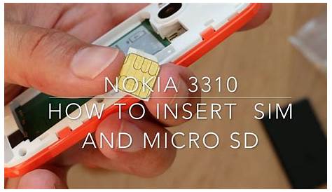 How to Insert SD card /memory card and simcard/ battery in NOKIA 150
