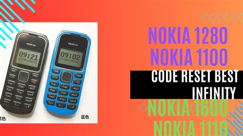 nokia 1100 reset code