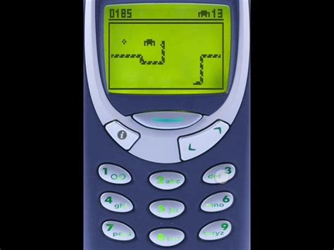 nokia phone with snake game