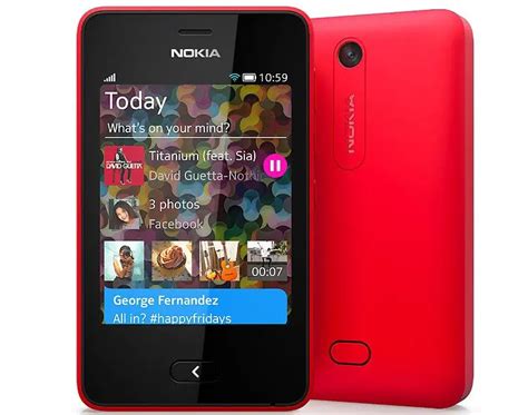 Nokia Asha 501 Specifications