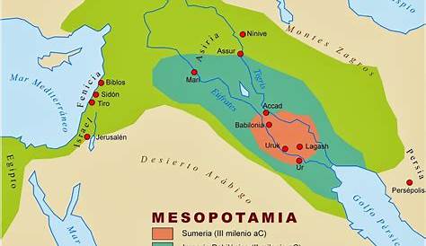 Antigua Mesopotamia para ninos - PreparaNiños.com
