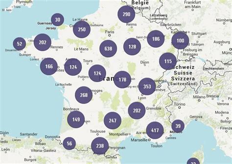 nombre de centre hospitalier en france