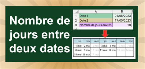 Formule Excel Pour Calculer Nombre De Jours Entre 2 Dates Printable Templates Free