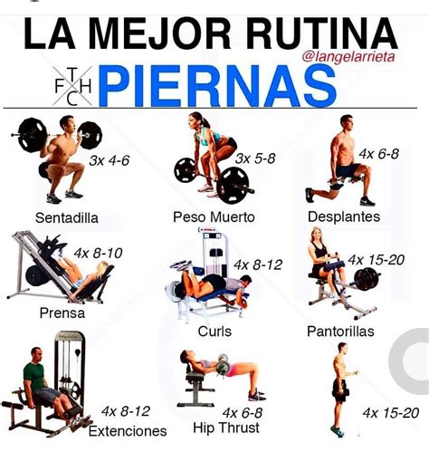 nombres de ejercicios de gimnasio