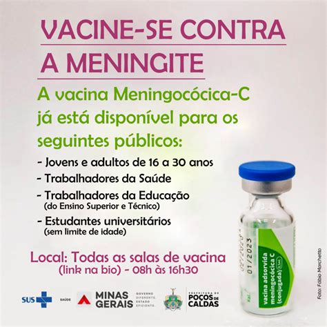 nome da vacina da meningite