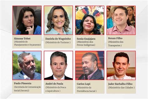 nome dos ministros do lula