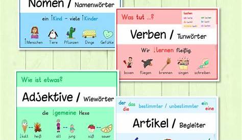 Deutsch 2 Klasse Nomen Verben Adjektive Pdf / Ubungen Deutsch Klasse 2