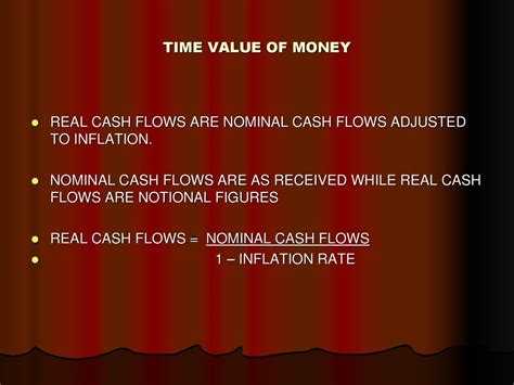 nominal cash flows